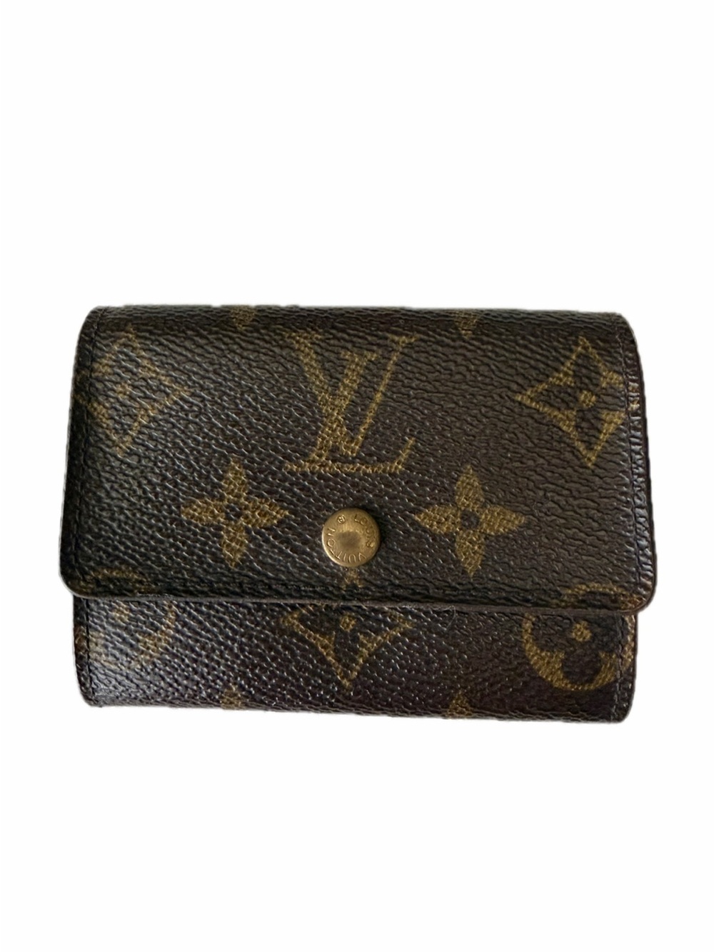 Louis Vuitton Brown Monogram Compact Wallet/card holder/coin